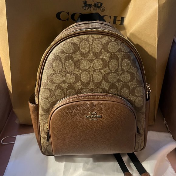 Court Backpack In Signature Canvas - Picture 7 of 8